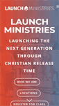Mobile Screenshot of launchministries.org